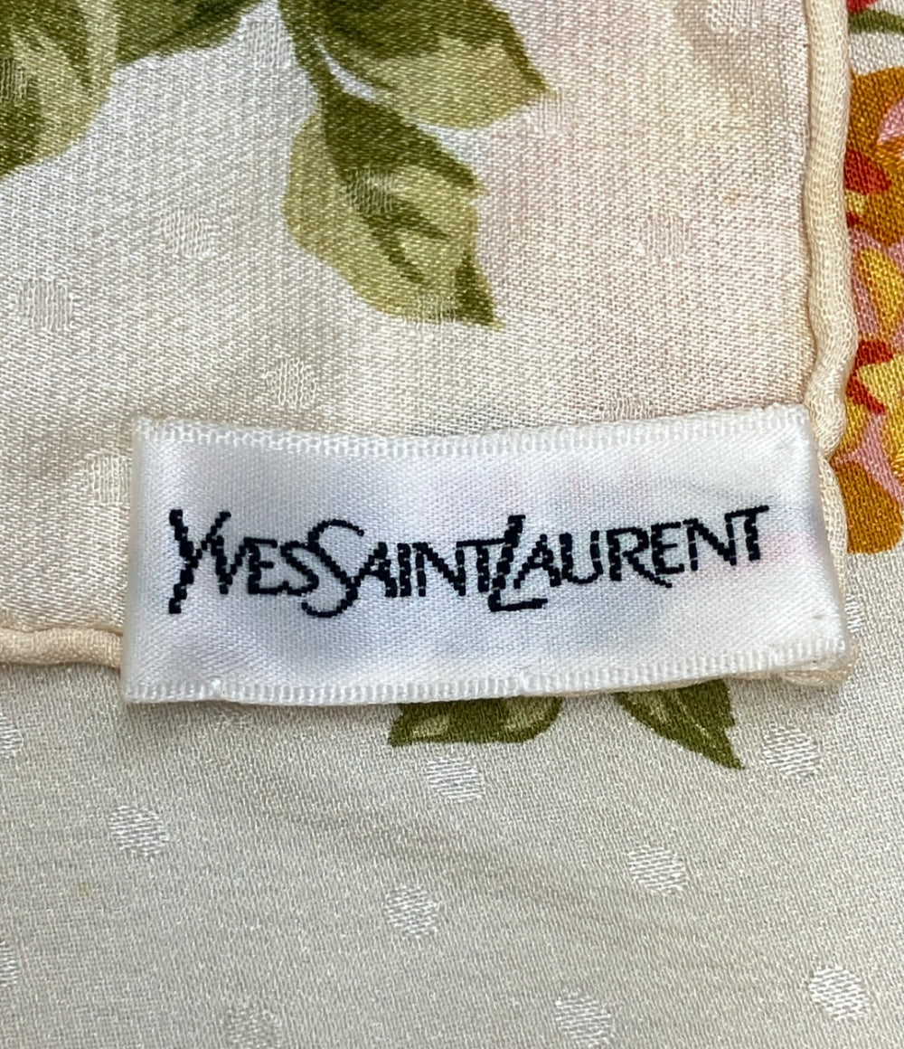 YVES SAINT LAURENT スカーフ シルク100% レディース イヴ・サンローラン