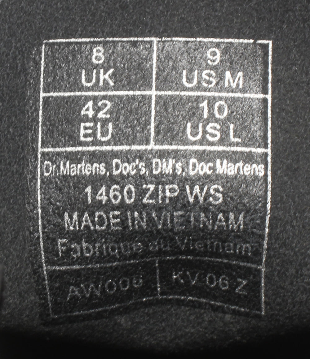 美品 Dr.Martens 8ホール ブーツ 1460 ZIP BEX ホワイトステッチ メンズ SIZE UK8 ドクターマーチン