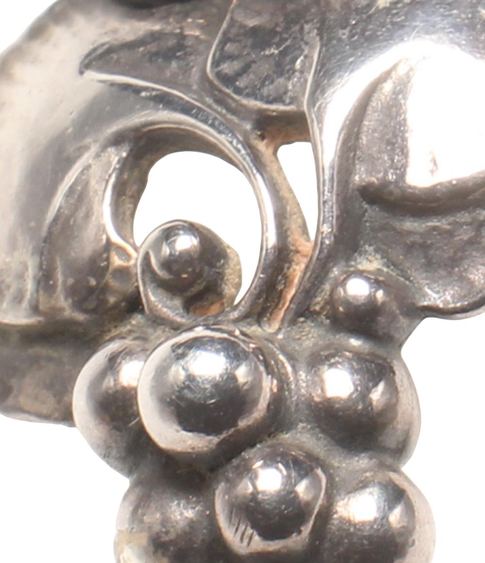 Georg Jensen ペンダントトップ SV925 1996 ヘリテージグレープ ぶどう レディース ジョージジェンセン