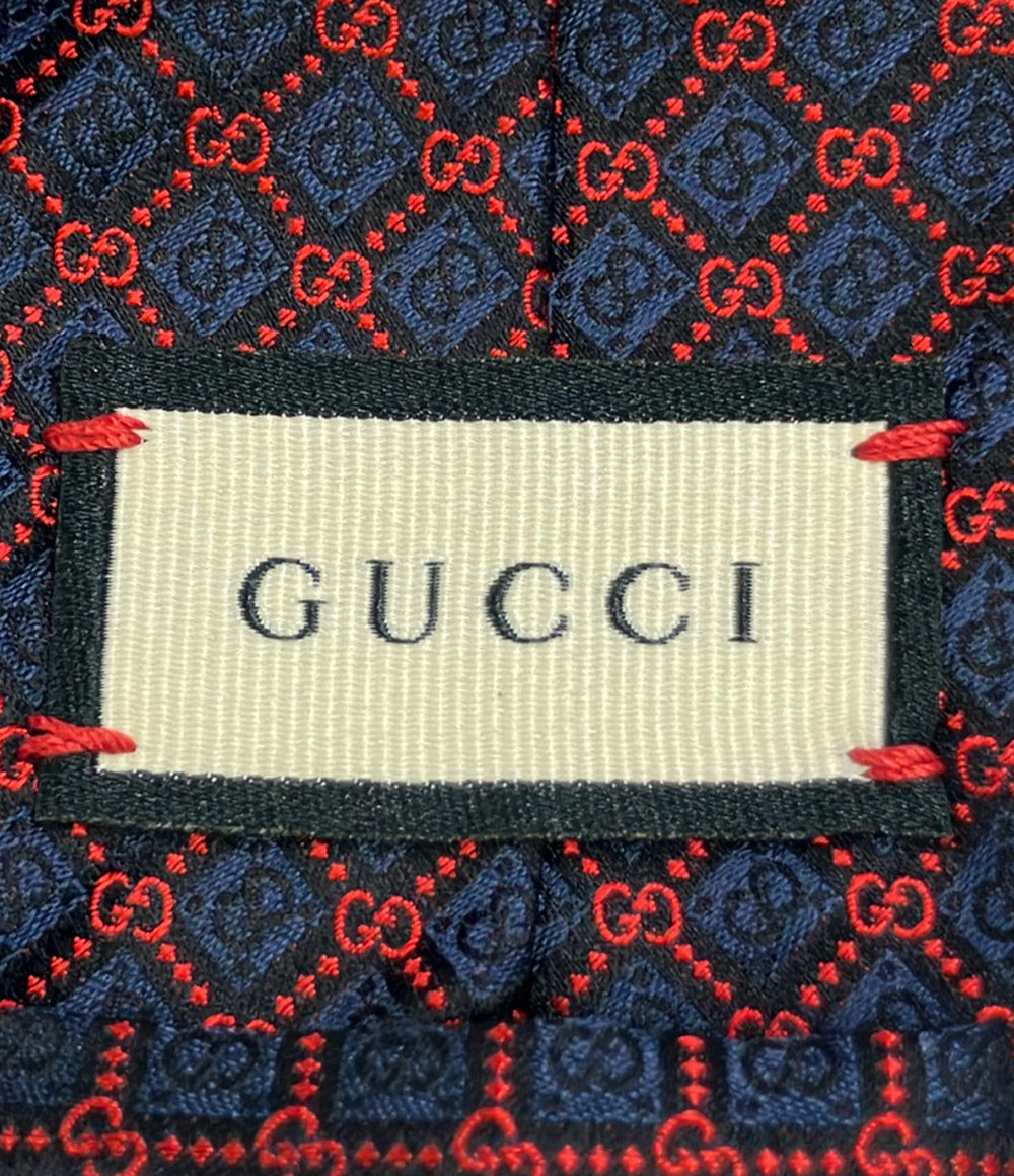 美品 GUCCI ネクタイ シルク100% メンズ グッチ