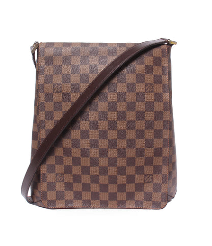 LOUIS VUITTON ショルダーバッグ 斜め掛け ミュゼット ダミエ エベヌ N51302 レディース ルイ・ヴィトン