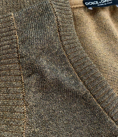 DOLCE & GABBANA ベスト ラメ メンズ SIZE 46 (M) ドルチェアンドガッバーナ