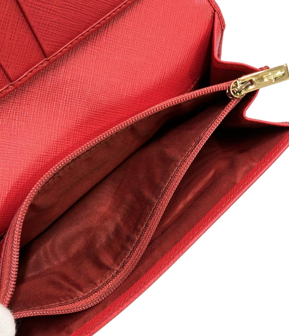 サルヴァトーレフェラガモ 二つ折り財布 ヴァラ レディース Salvatore Ferragamo