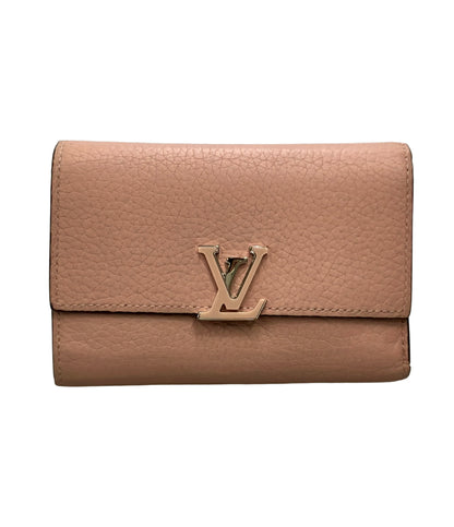 LOUIS VUITTON 三つ折り財布 ポルトフォイユ カプシーヌ M62156 レディース ルイ・ヴィトン