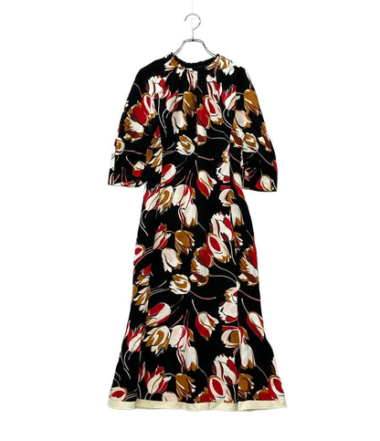 MARNI 半袖ワンピース 21Prefall チューリップ柄 レディース SIZE 38 (S) マルニ