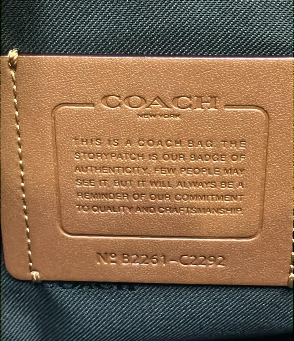 COACH ショルダーバッグ 斜め掛け リーグバイクバッグ C2292 メンズ コーチ