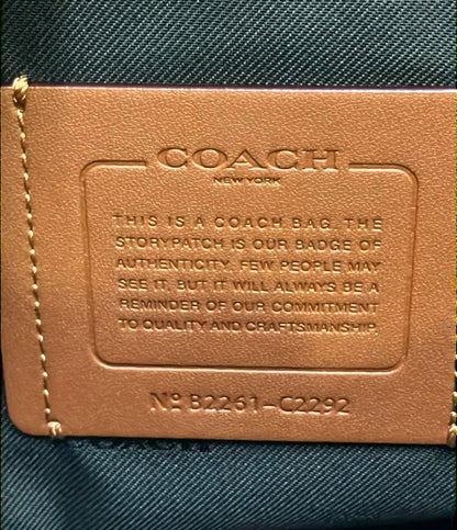 COACH ショルダーバッグ 斜め掛け リーグバイクバッグ C2292 メンズ コーチ