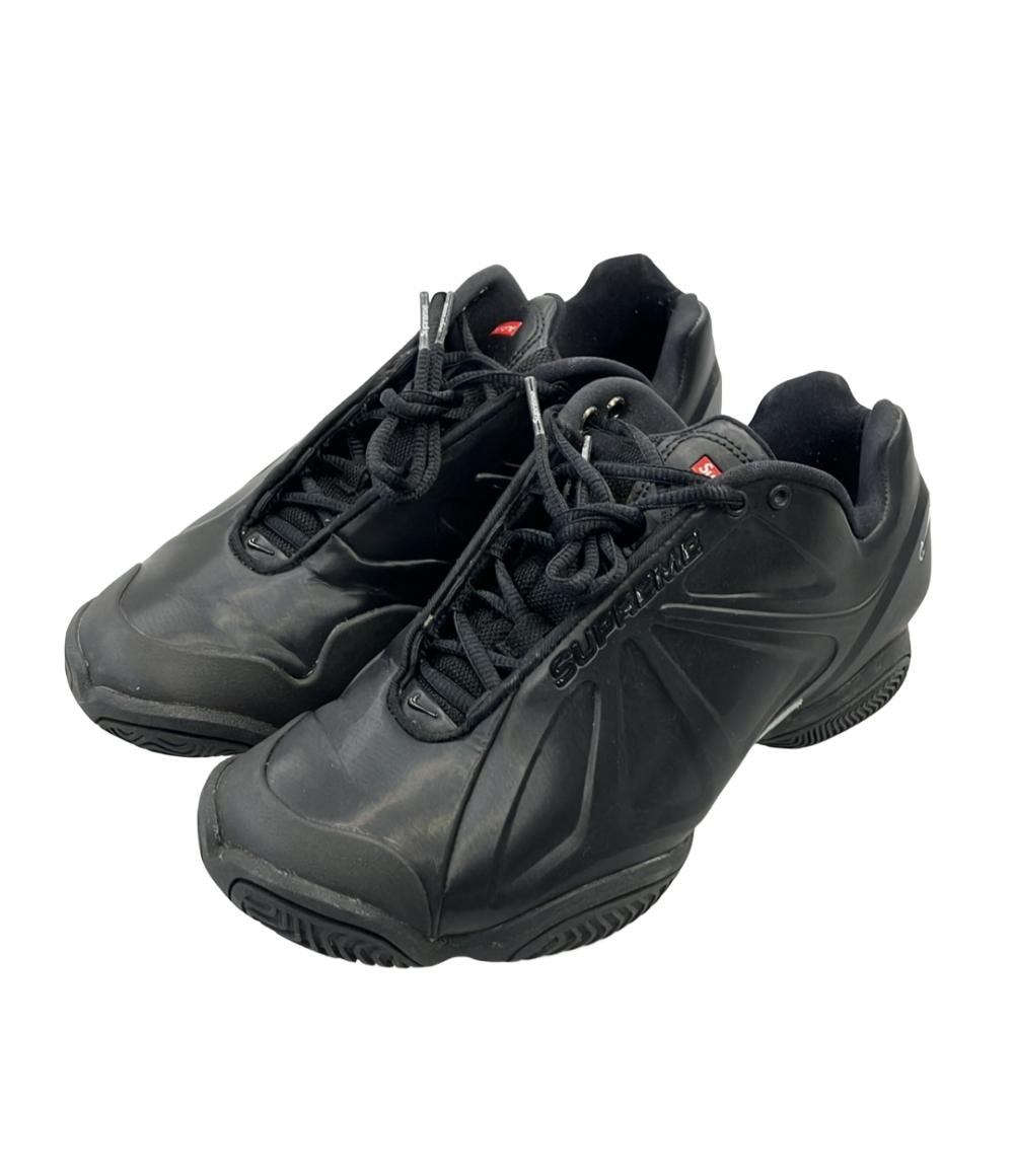 NIKE ローカットスニーカー × Supreme AIR ZOOM COURTPOSITE SP FB8934-001 メンズ SIZE 25.5 (S) ナイキ