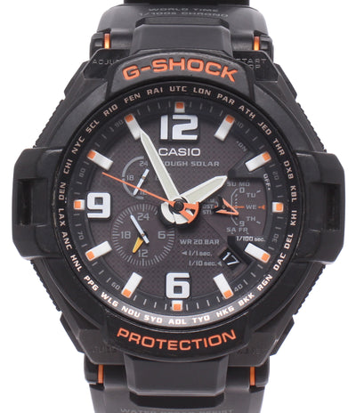 CASIO 腕時計 スカイコックピット G-SHOCK ソーラー ブラック G-1400 メンズ カシオ