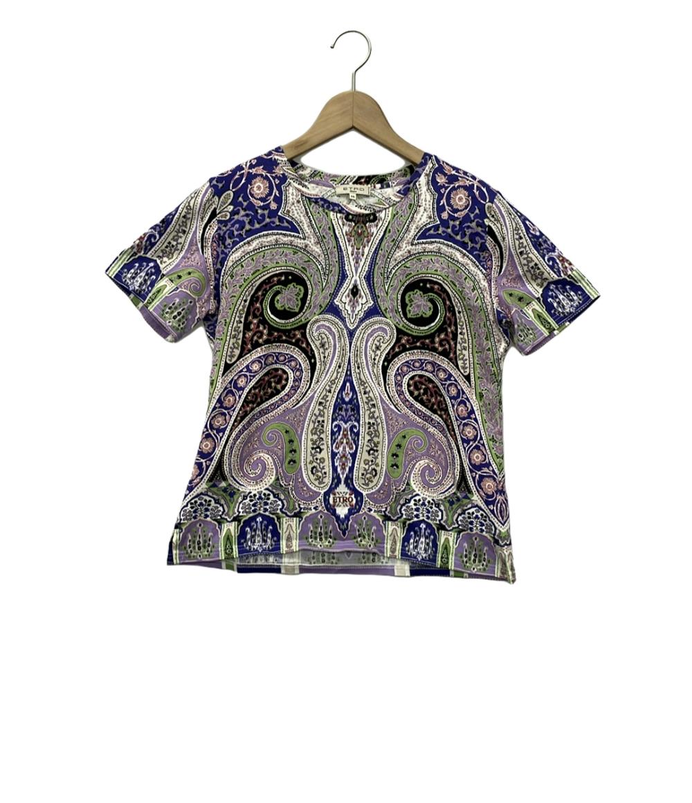 エトロ 半袖Tシャツ ペイズリー柄 レディース SIZE 44 (L) ETRO