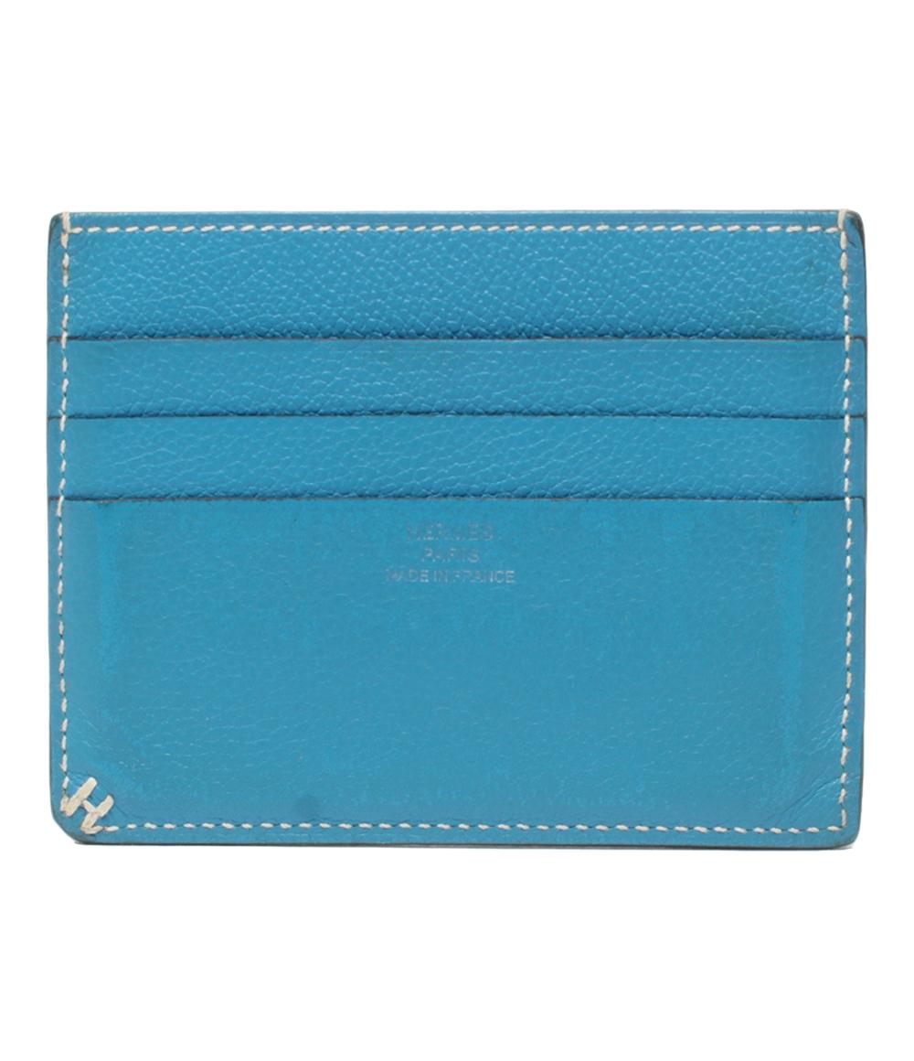 HERMES カードケース W刻印 Hセリエ レディース メンズ エルメス