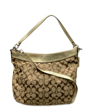 COACH ショルダーバッグ 2WAY 肩掛け 斜め掛け シグネチャー F13744 レディース コーチ