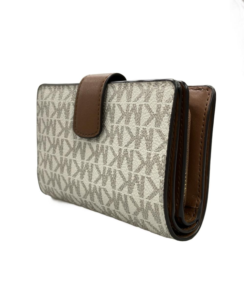 美品 MICHAEL KORS 二つ折り財布 レディース マイケルコース