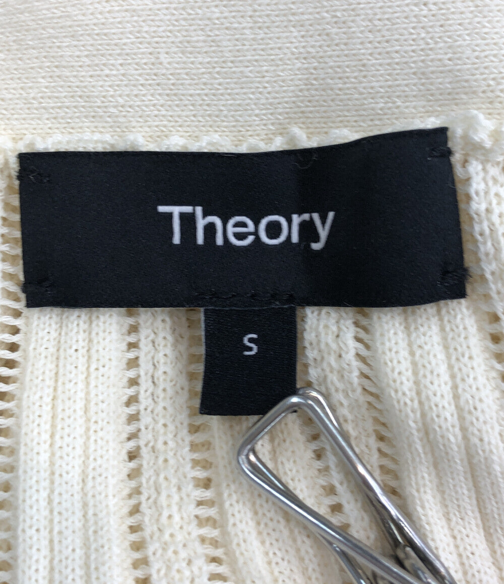 セオリー 美品 ウォッシャブル トッパーカーディガン 23ss      レディース SIZE S (S) theory