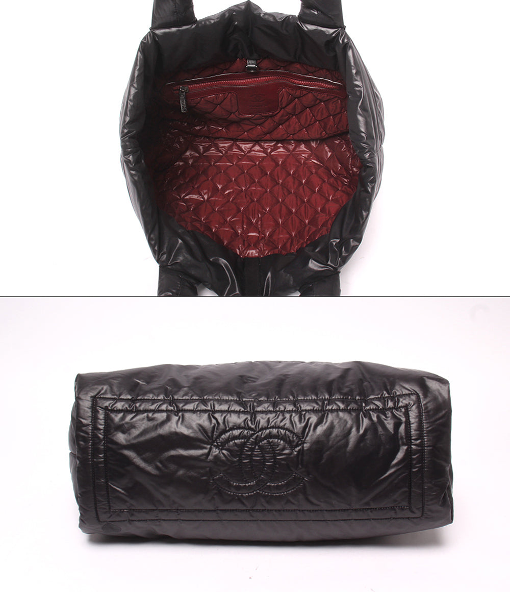 CHANEL トートバッグ ショルダーバッグ 肩掛け シルバー金具 12番台 コココクーン レディース シャネル