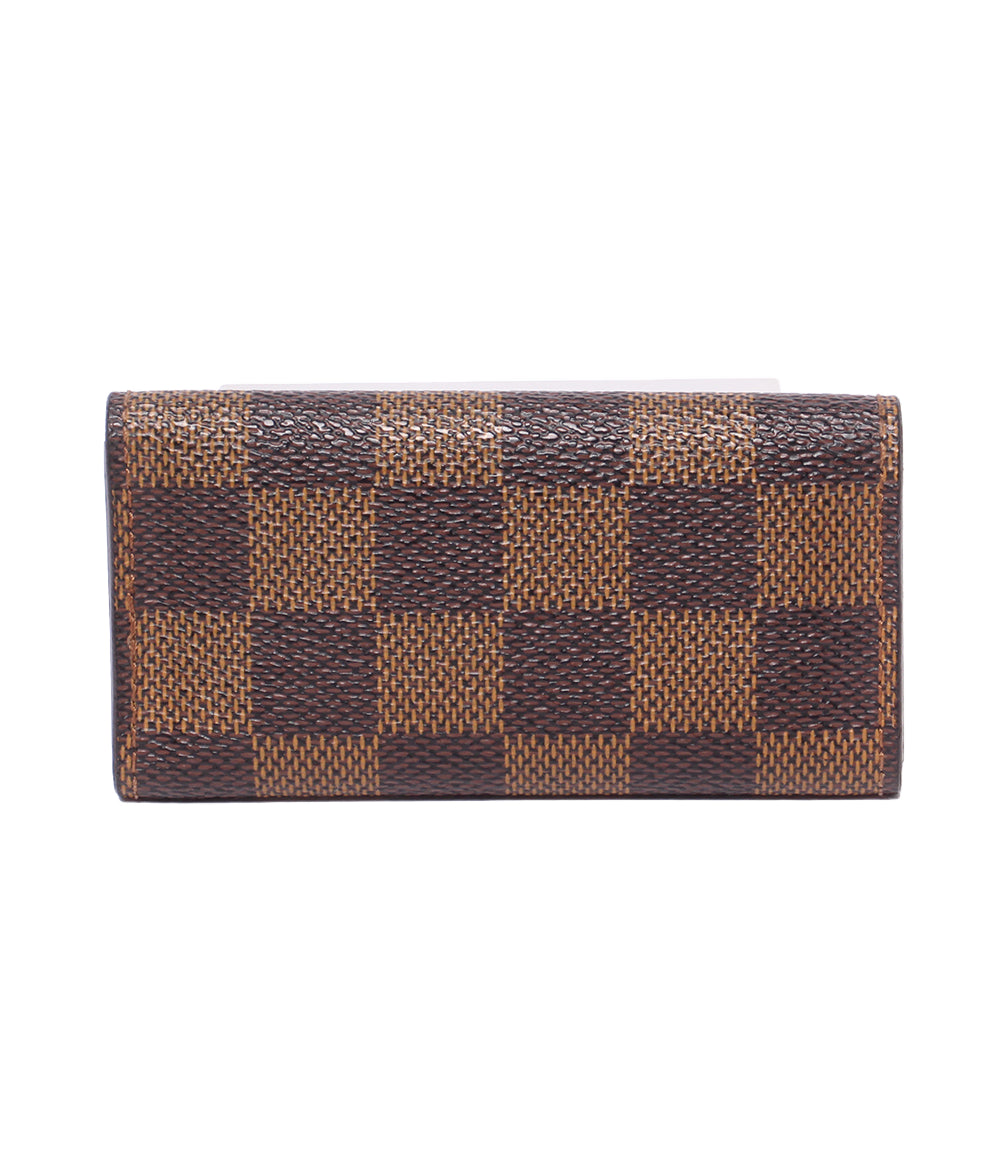 LOUIS VUITTON 4連キーケース ミュルティクレ4 ダミエ エベヌ N62631 レディース メンズ ルイ・ヴィトン