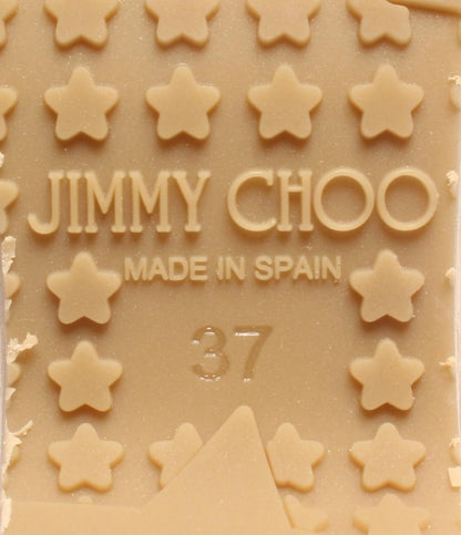 美品 ジミーチュウ ウェッジソールサンダル パイソン柄 レディース SIZE 37 (L) Jimmy Choo