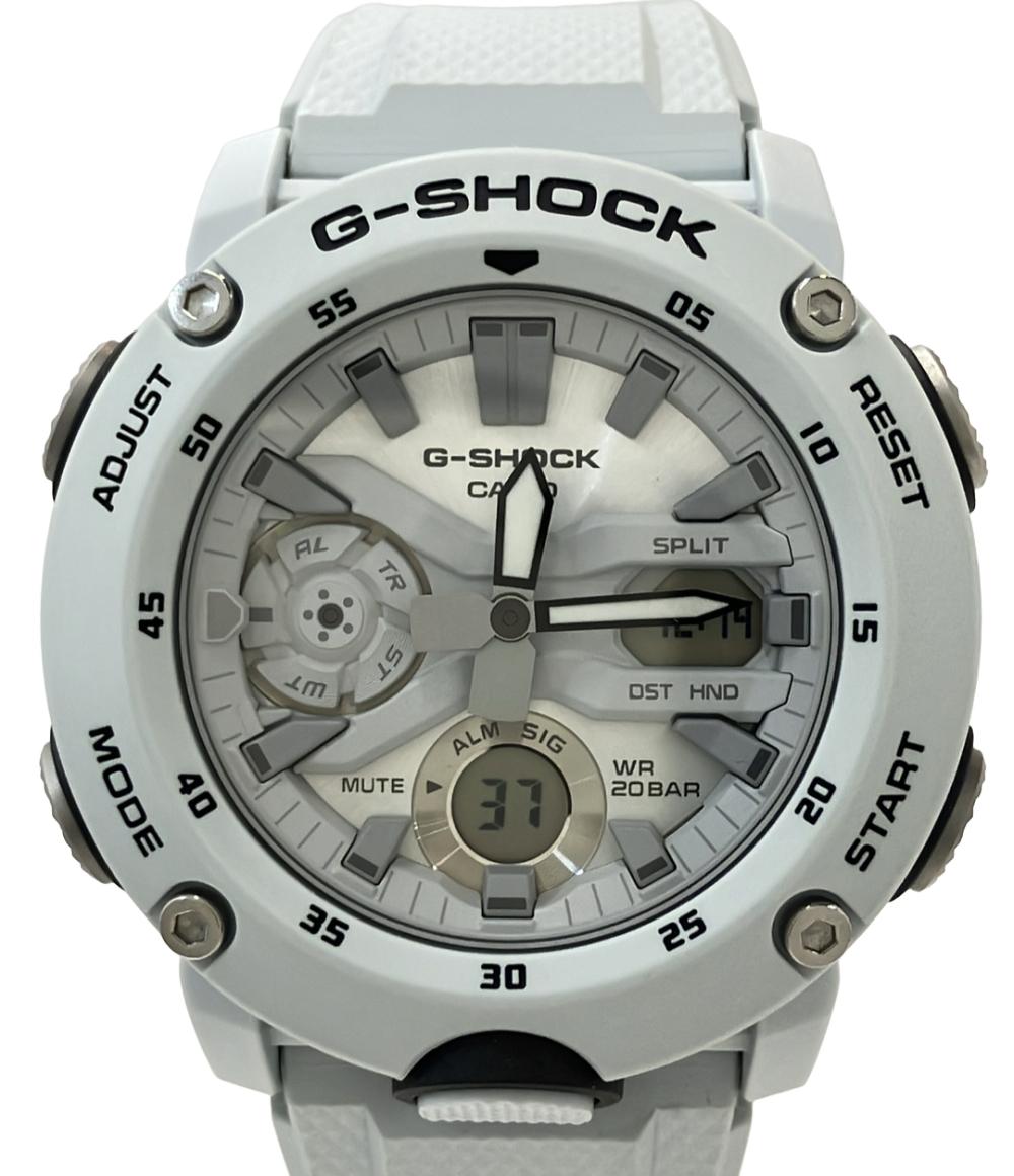 カシオ 腕時計 G-SHOCK クオーツ シルバー GA-2000 メンズ CASIO