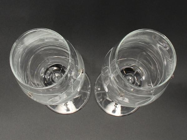 WEDGWOOD シャンパングラス 2点セット ペア プロミシス トゥーハーツ ウエッジウッド