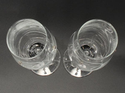 WEDGWOOD シャンパングラス 2点セット ペア プロミシス トゥーハーツ ウエッジウッド