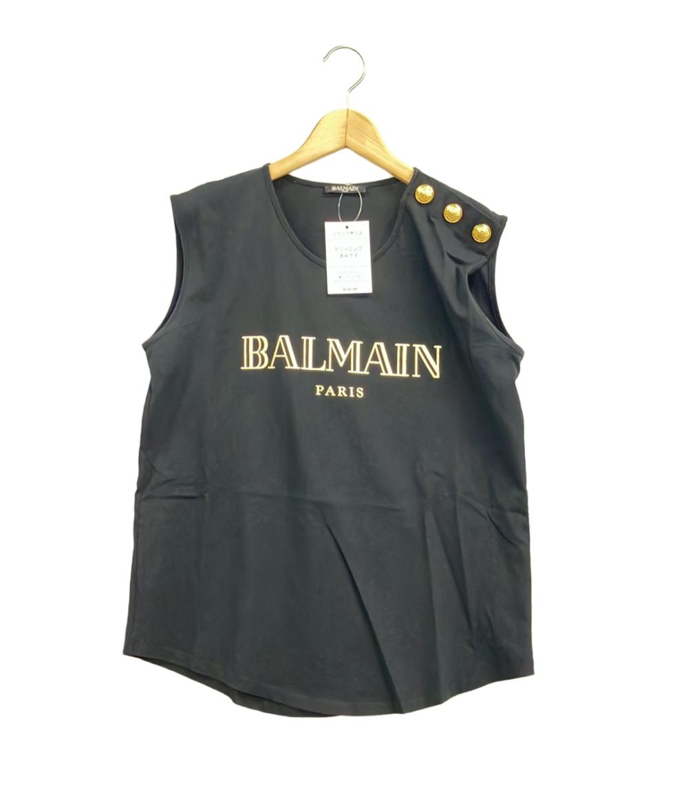 美品 バルマン ノースリーブシャツ レディース SIZE T.40 (M) BALMAIN