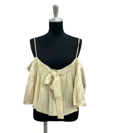 美品 プラダ チューブトップ クレープデシンジャガードトップ レディース SIZE 40 (S) PRADA