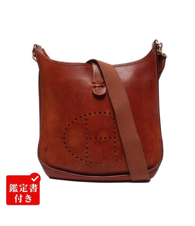 HERMES ショルダーバッグ 斜め掛け □F刻印 エブリン1 pm レディース エルメス