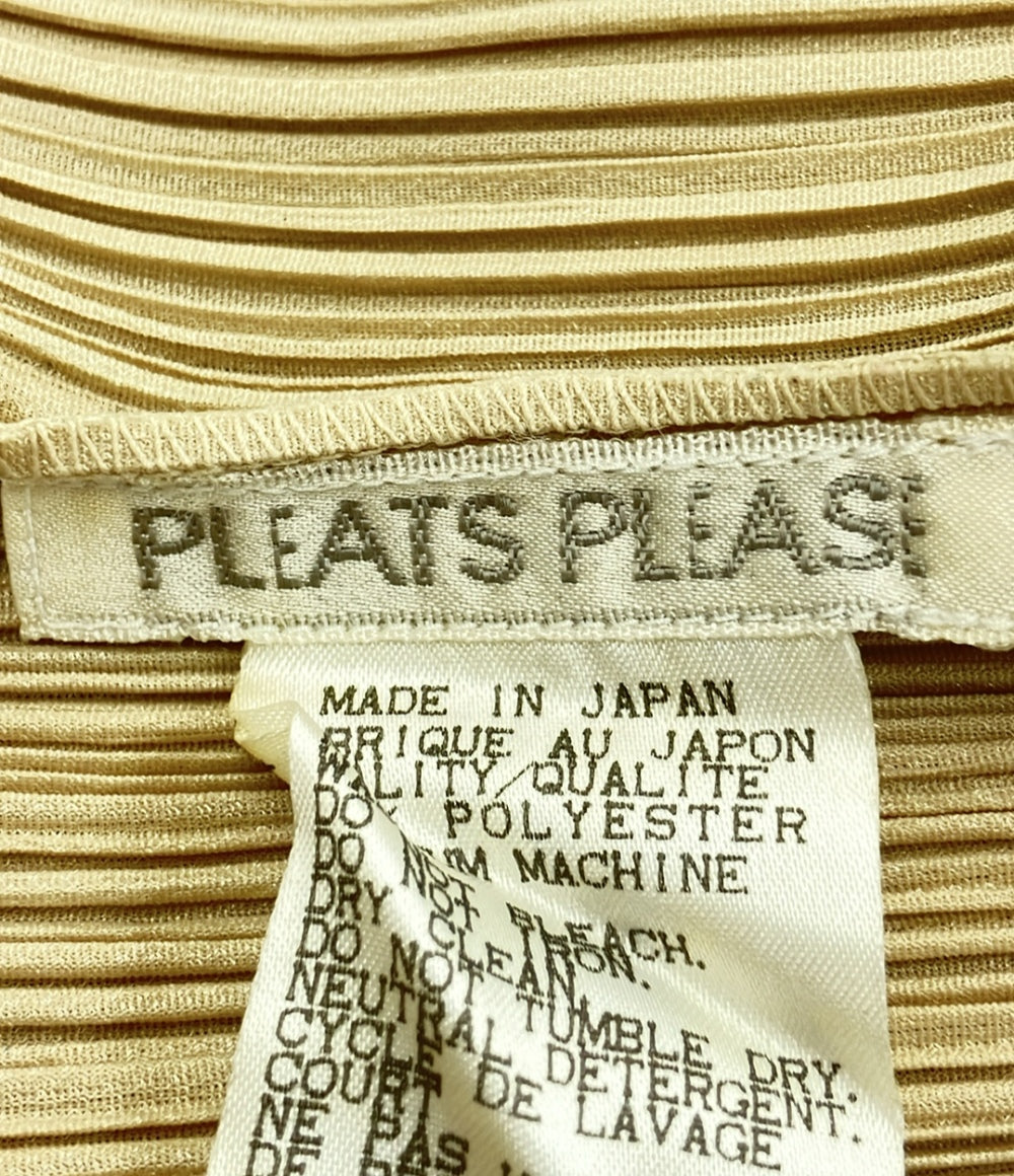 プリーツプリーズ プリーツノースリーブワンピース レディース SIZE 3 (L) PLEATS PLEASE