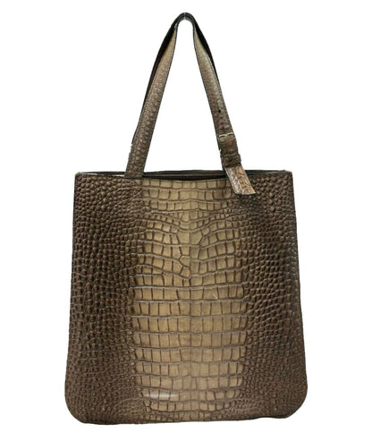 ステファノマーノ クロコトートバッグ レディース STEFANOMANO