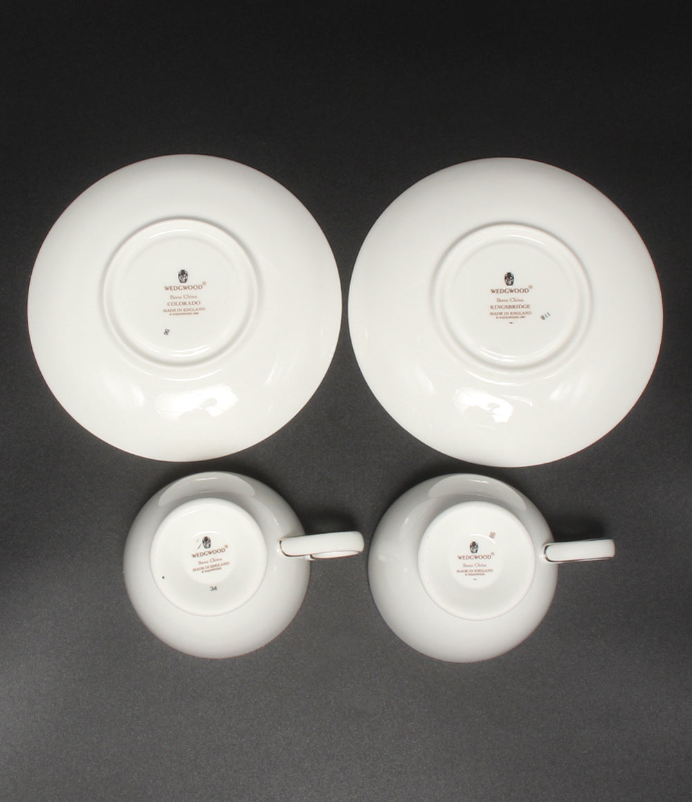 美品 WEDGWOOD カップ＆ソーサー 6客セット キングスブリッジ コロラド ウエッジウッド