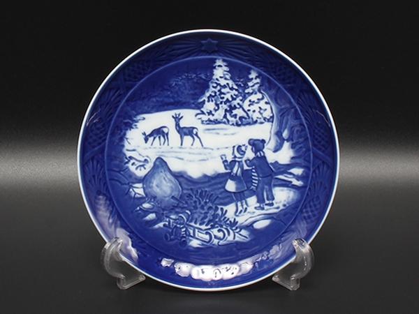 ロイヤルコペンハーゲン イヤープレート 飾り皿 18cm 2002 Royal Copenhagen