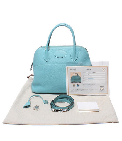 HERMES 2way ハンドバッグ ショルダーバッグ T刻印 シルバー金具 肩掛け ボリード31 レディース エルメス