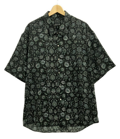 美品 ラッドミュージシャン 半袖シャツ ペイズリー柄 メンズ SIZE 44 (XL) LAD MUSICIAN