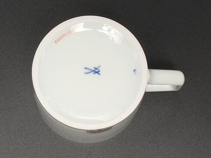 美品 Meissen マグカップ ノーブルブルー マイセン