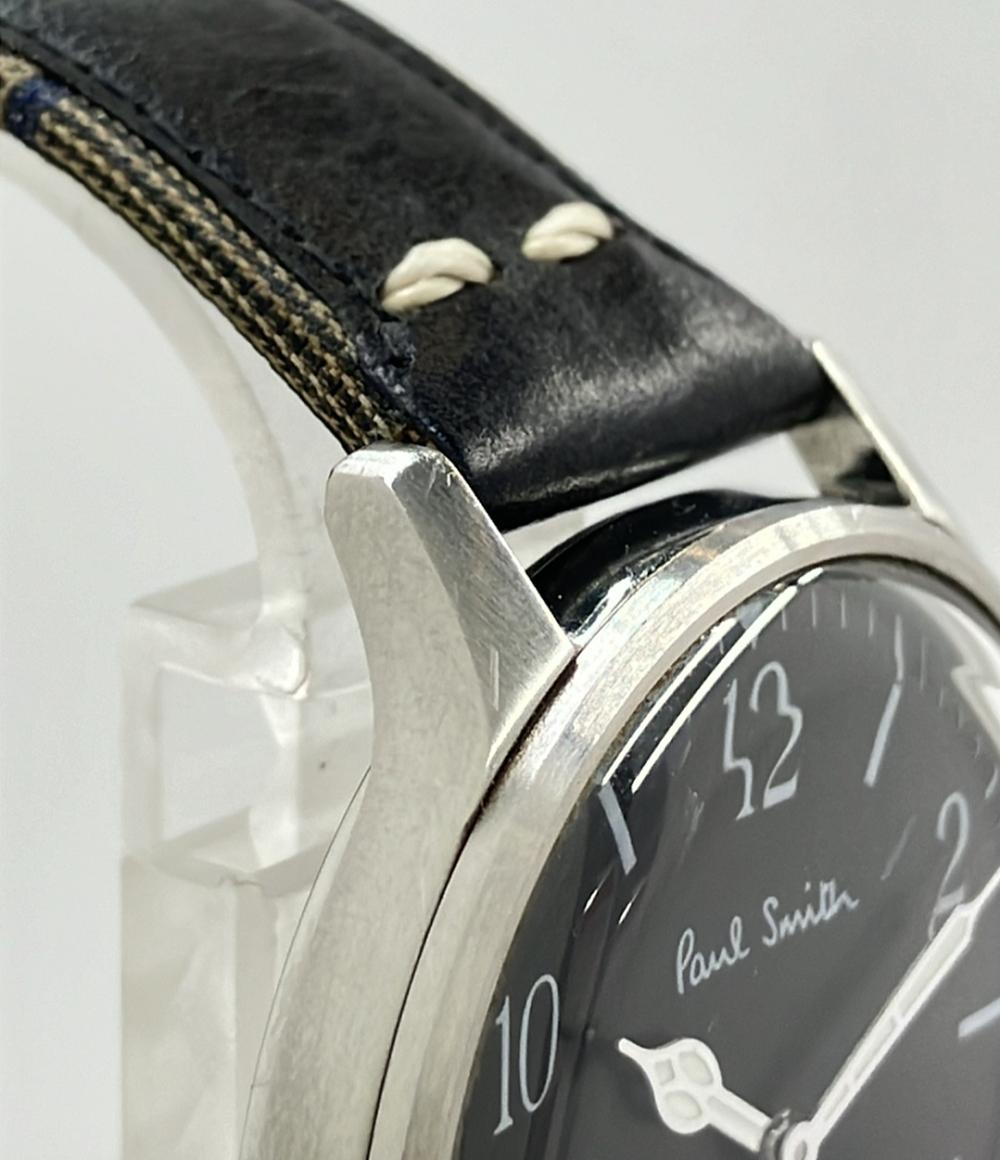 Paul Smith 腕時計 クオーツ ブラック 1045-S076790 メンズ ポール