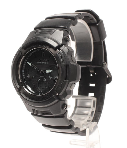 CASIO 腕時計 G-SHOCK ソーラー ブラック AWG-M100SBB メンズ カシオ