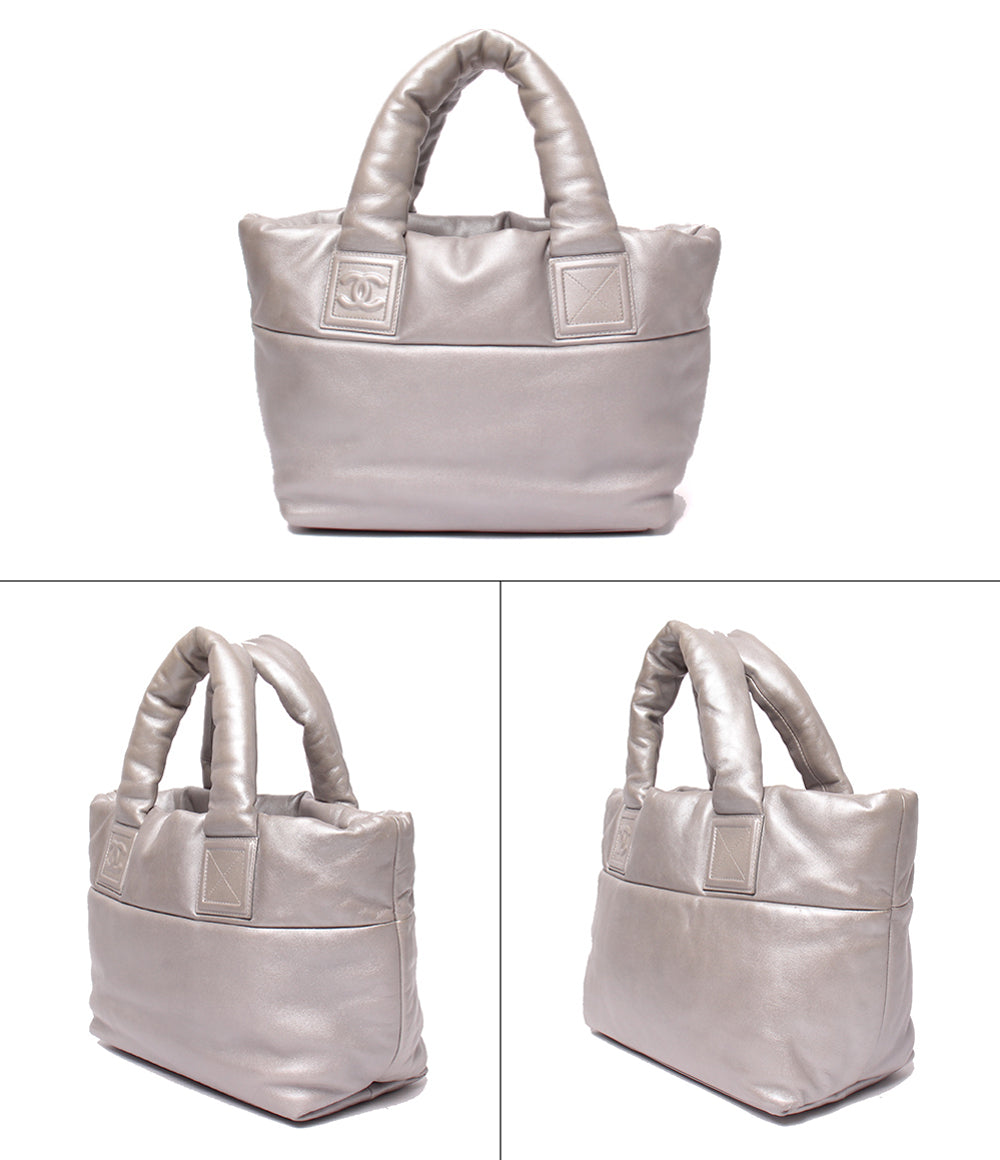 CHANEL ハンドバッグ トートバッグ シルバー金具 14番台 コココクーン