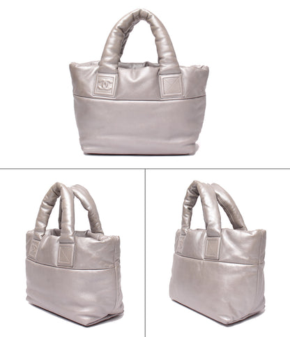 CHANEL ハンドバッグ トートバッグ シルバー金具 14番台 コココクーン レディース シャネル