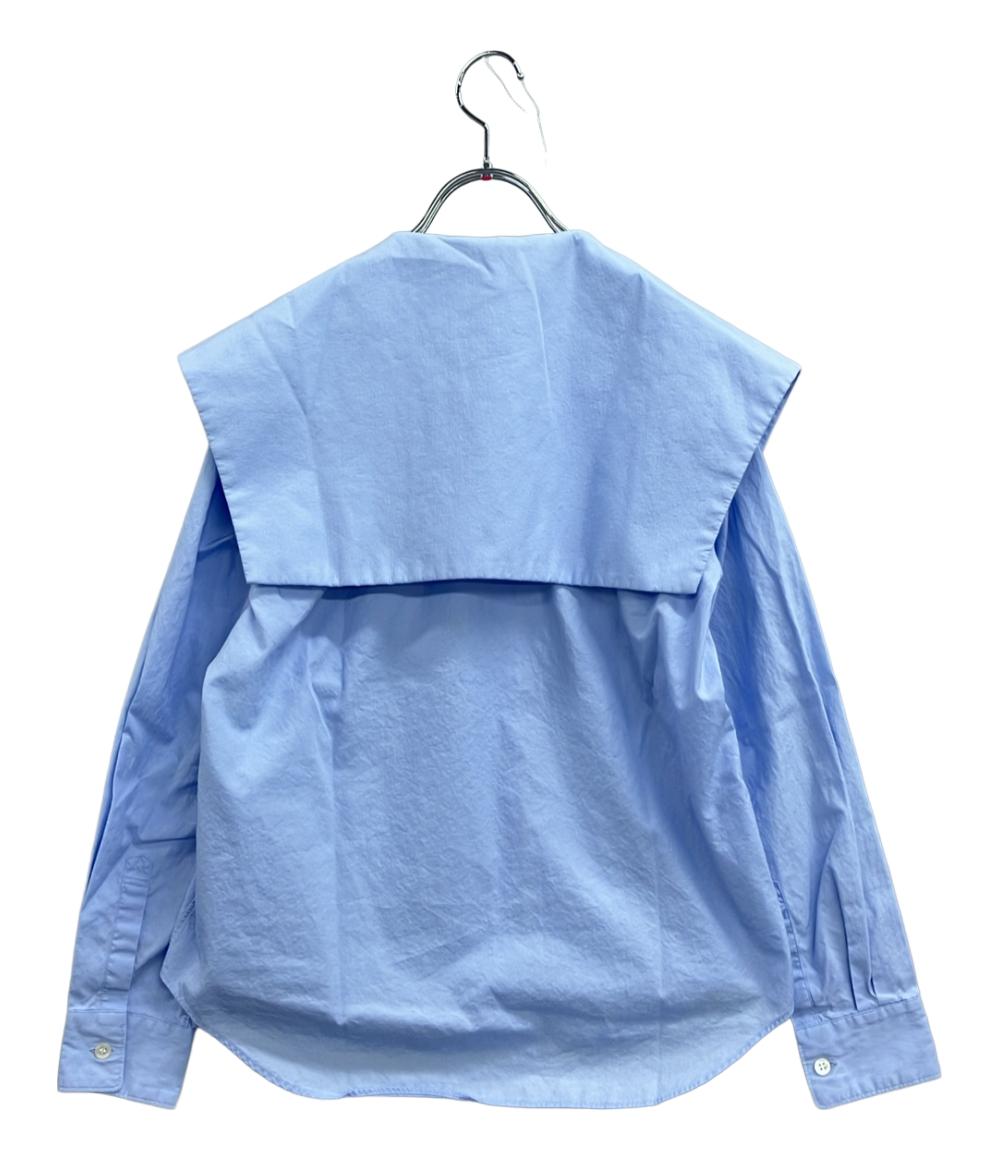 COMME des GARCONS GIRL 長袖シャツ セーラーカラー NK-B008 レディース SIZE XS コムデギャルソンガール