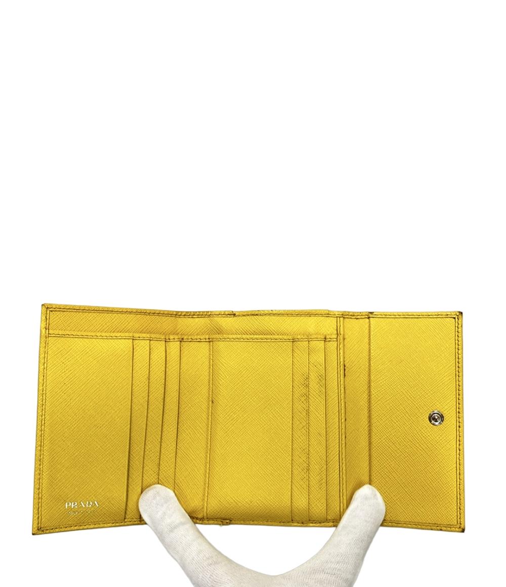 PRADA 三つ折り財布 がま口 レザー レディース プラダ – Rehello by