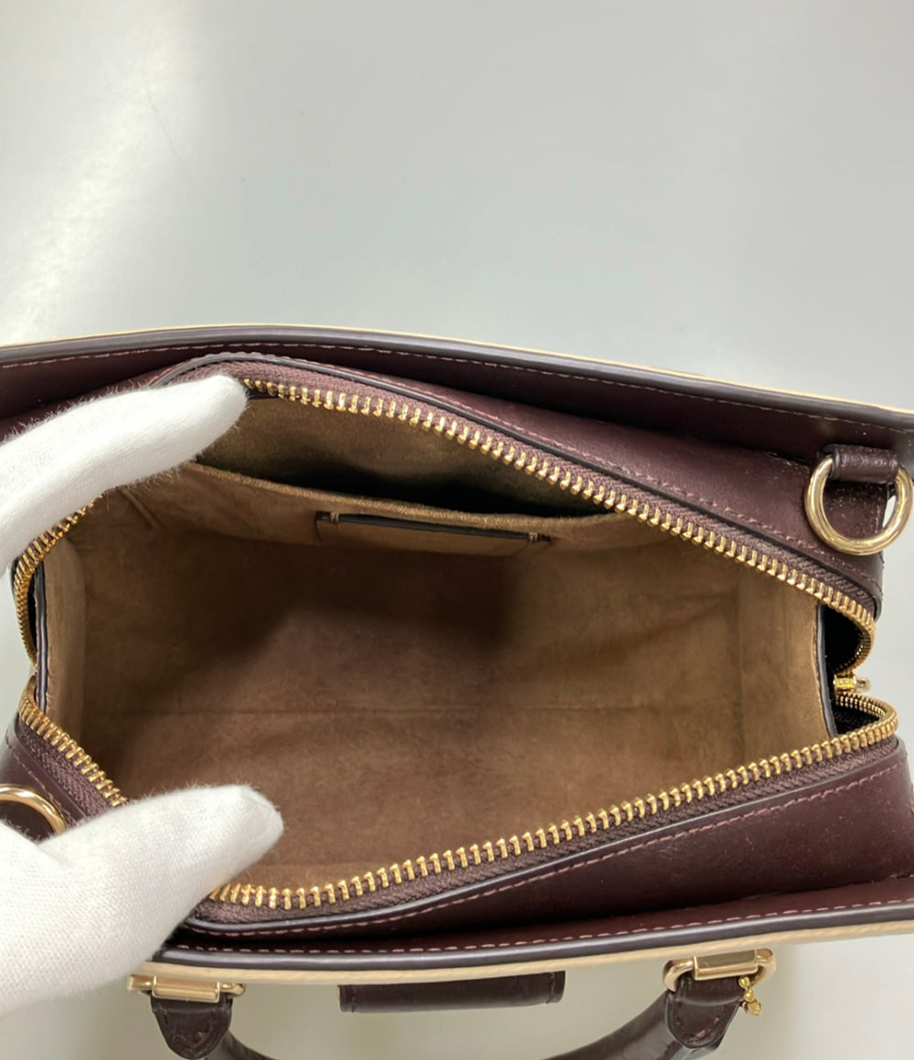 COACH ハンドバッグ ショルダーバッグ 2WAY PVC レザー シグネチャー CC142 レディース コーチ
