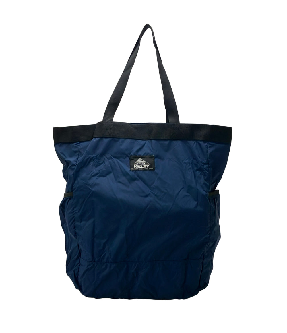 美品 KELTY トートバッグ 肩掛け PACKABLE POCKET TOTE パッカブル ポケット トート メンズ レディース ケルティ