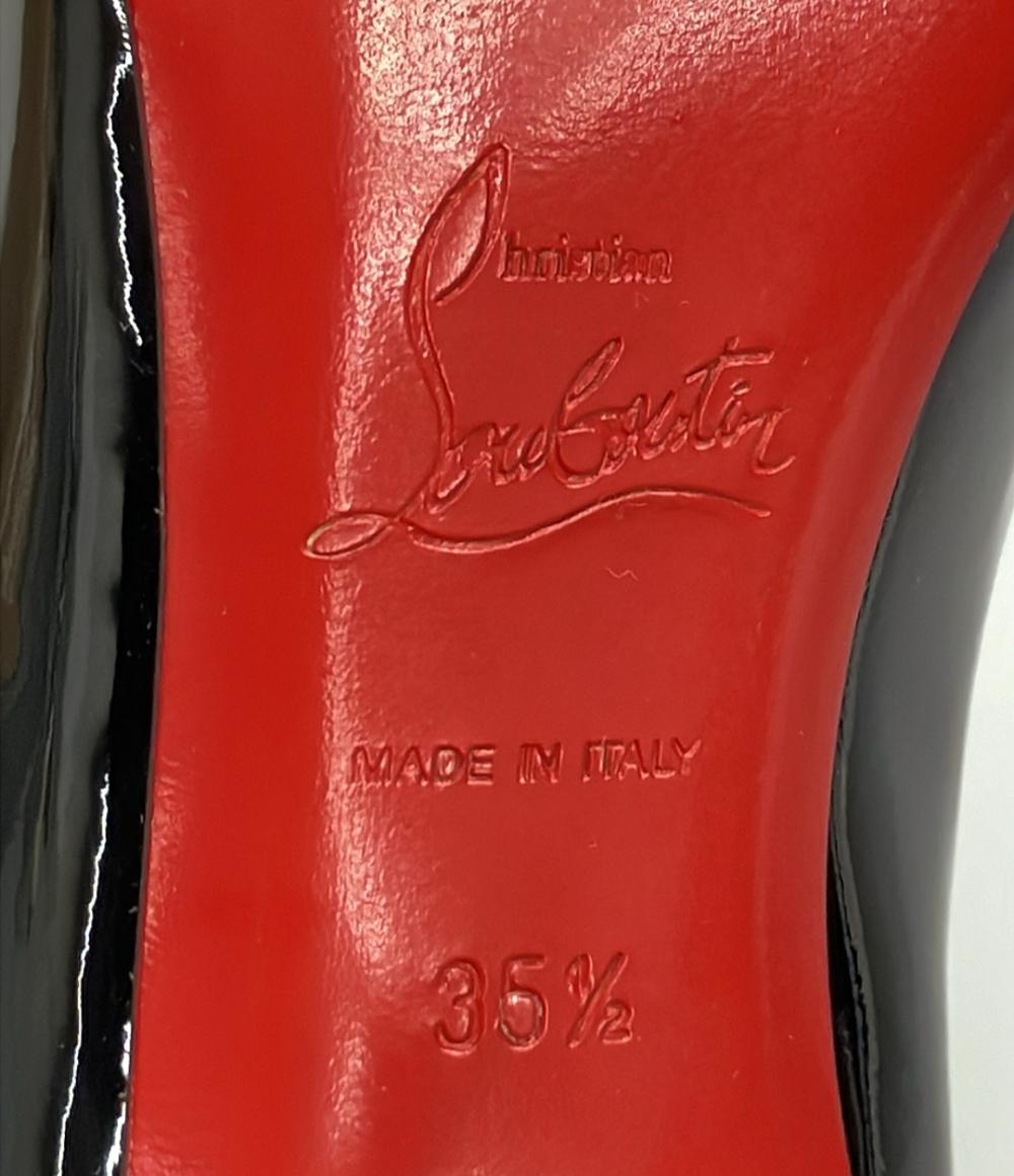 Christian Louboutin パンプス ハイヒール エナメル SIMPLE PUMP 70 PATENT CALF 3080363 レディース SIZE 35.5 (23cm) クリスチャンルブタン