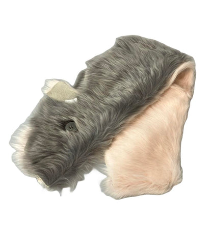 カールドノヒュー バイカラー ムートンファーストール レディース KARL DONOGHUE