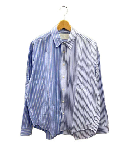 美品 パブリックトウキョウ 長袖シャツ ストライプ メンズ SIZE 2 (M) PUBLIC TOKYO