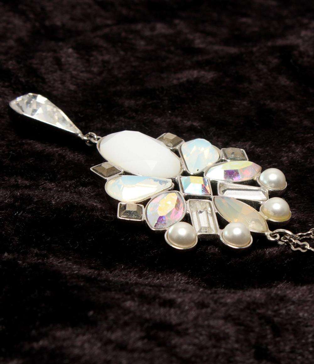SWAROVSKI ネックレス ピアス 2点セット レディース スワロフスキー