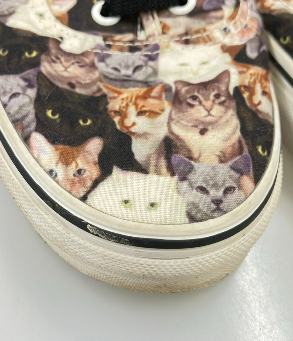 VANS ローカットスニーカー × ASPCA 猫柄 メンズ SIZE US 8.5 (26.5cm