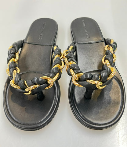 BOTTEGA VENETA フラットトングサンダル レディース SIZE 38 (24cm) ボッテガ・ヴェネタ