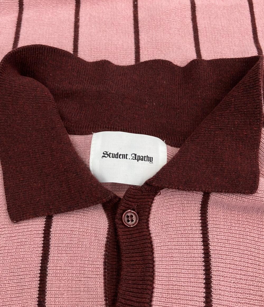 スチューデントアパシー ポロシャツニット レディース SIZE L (L) student apathy