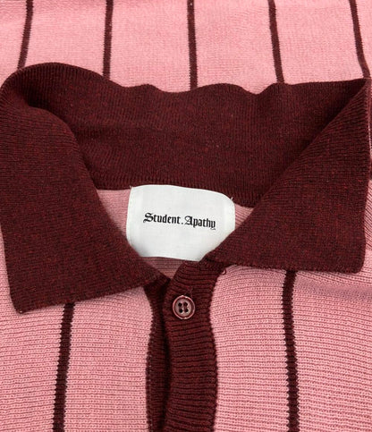 スチューデントアパシー ポロシャツニット レディース SIZE L (L) student apathy